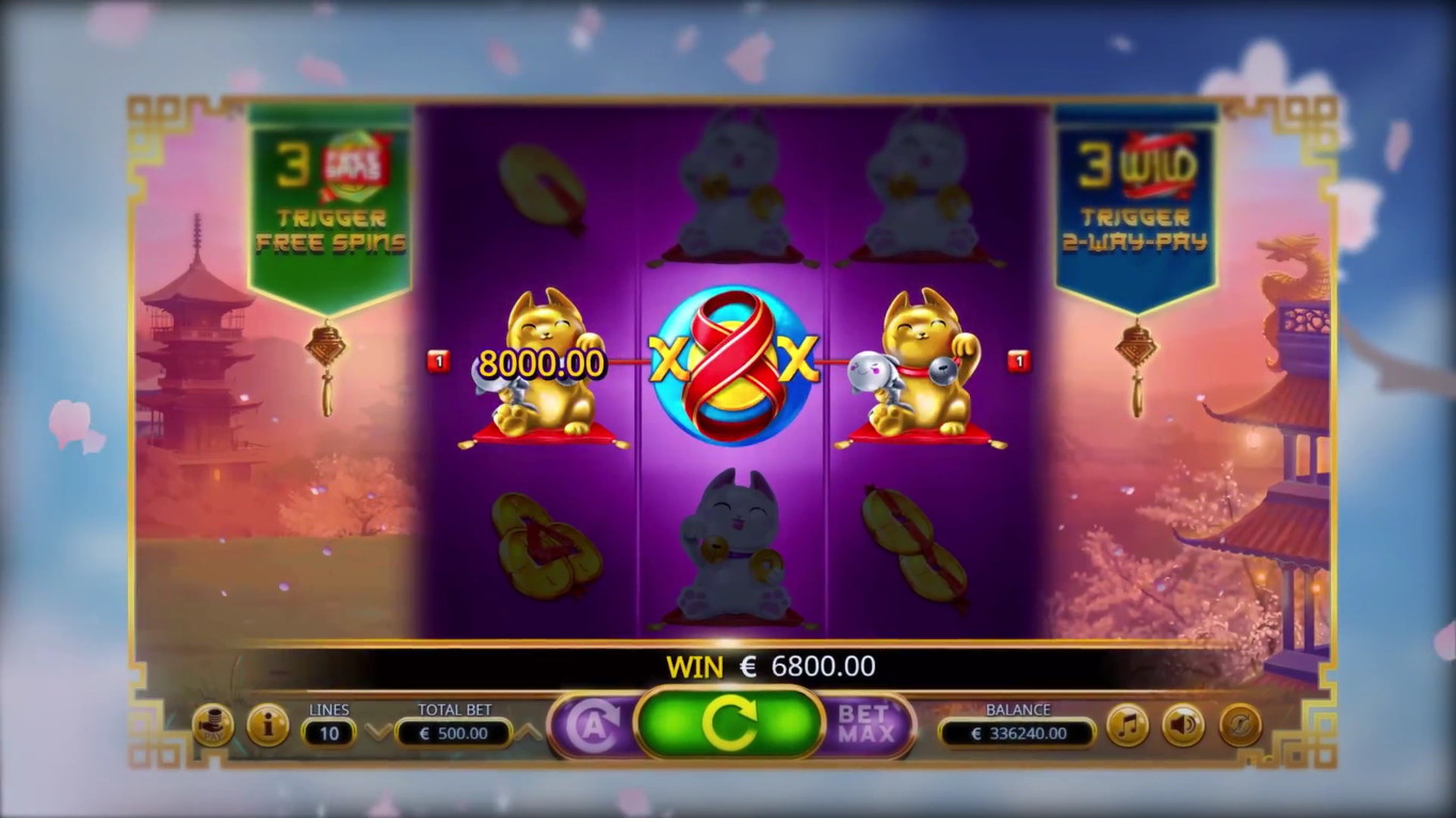 Feng Shui Kitties Slot Demo Image