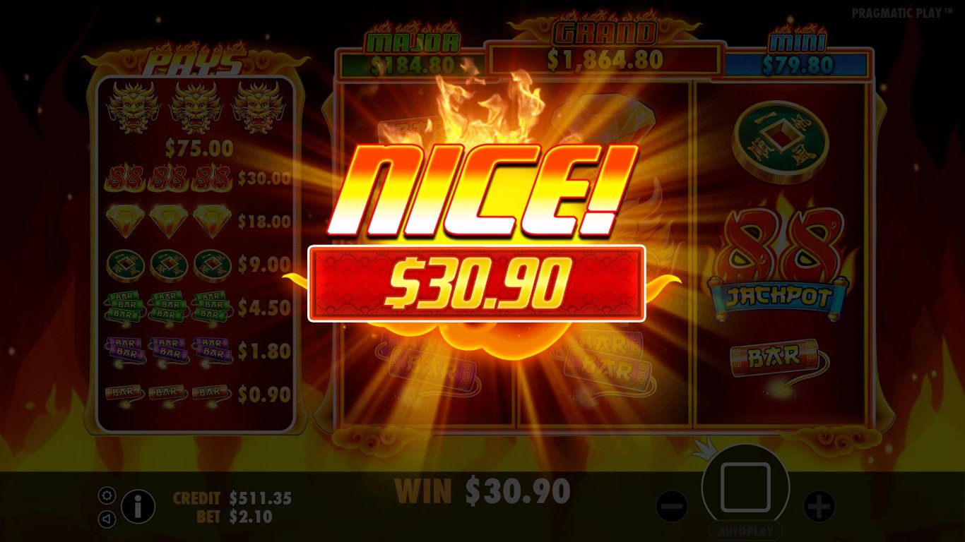 Fire 88 Slot Slot Image in Demo - pic. 3