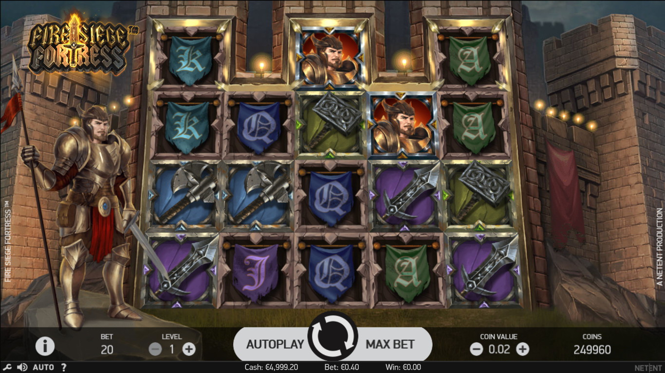 Fire Siege Fortress Slot Demo Image