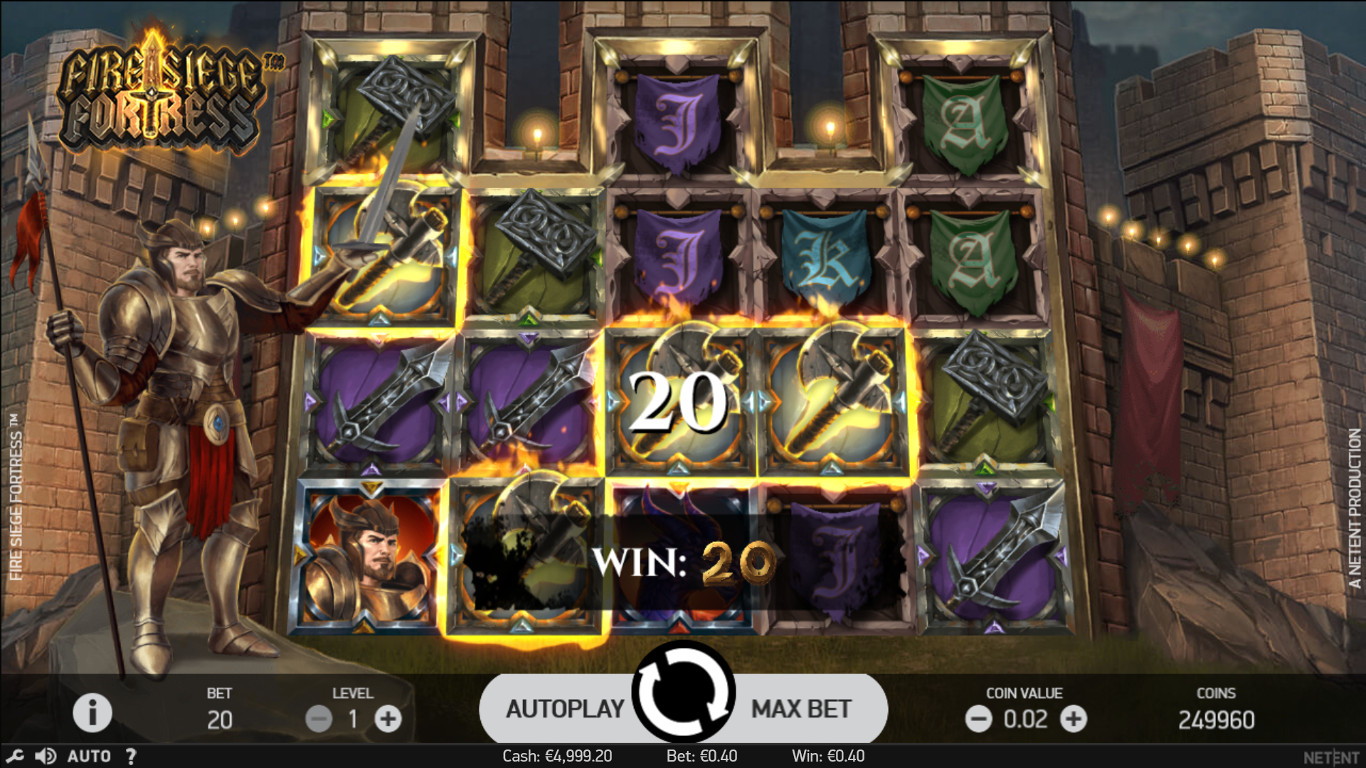 Fire Siege Fortress Slot Slot Image in Demo - pic. 2