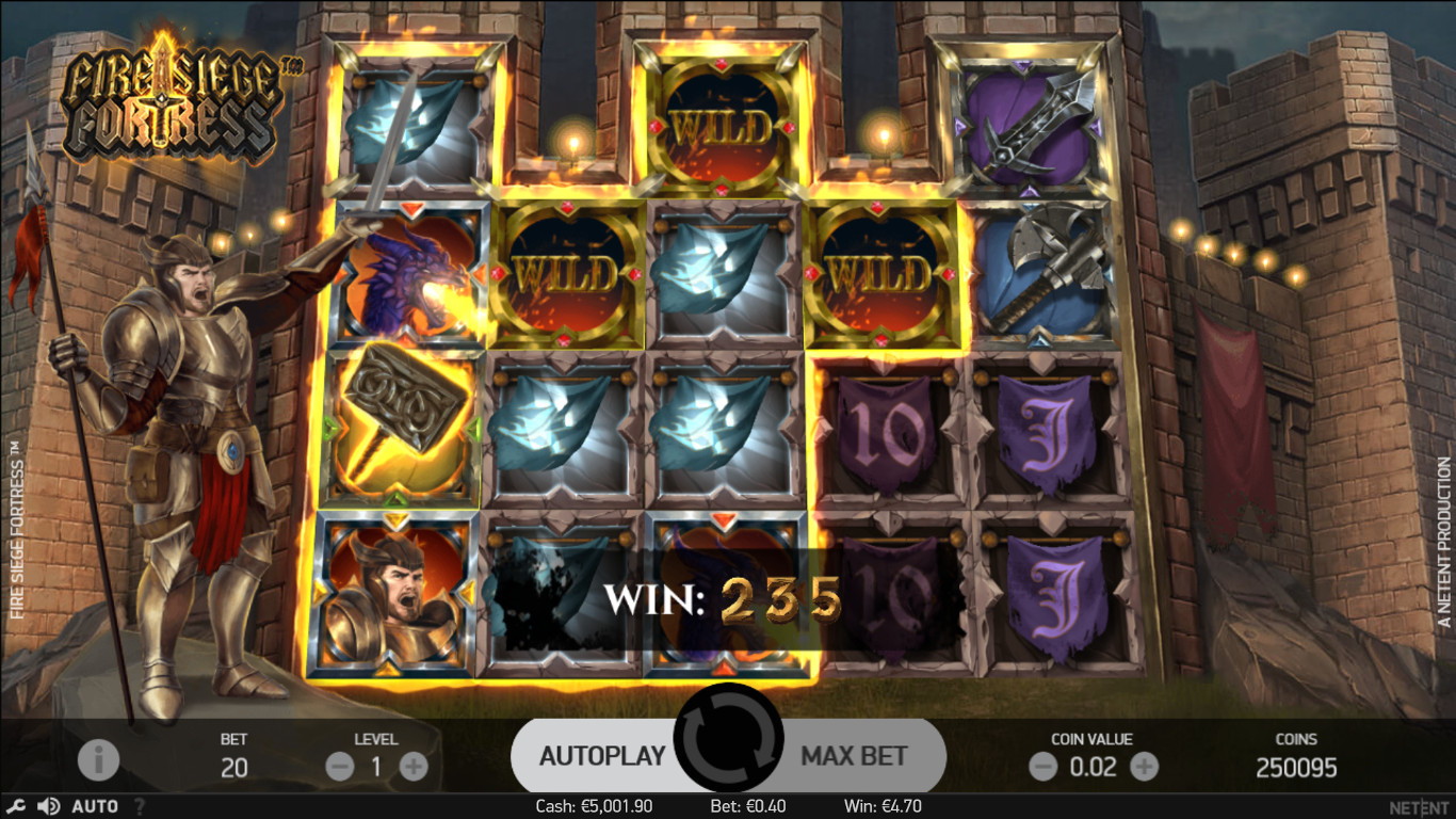 Fire Siege Fortress Slot Slot Image in Demo - pic. 3