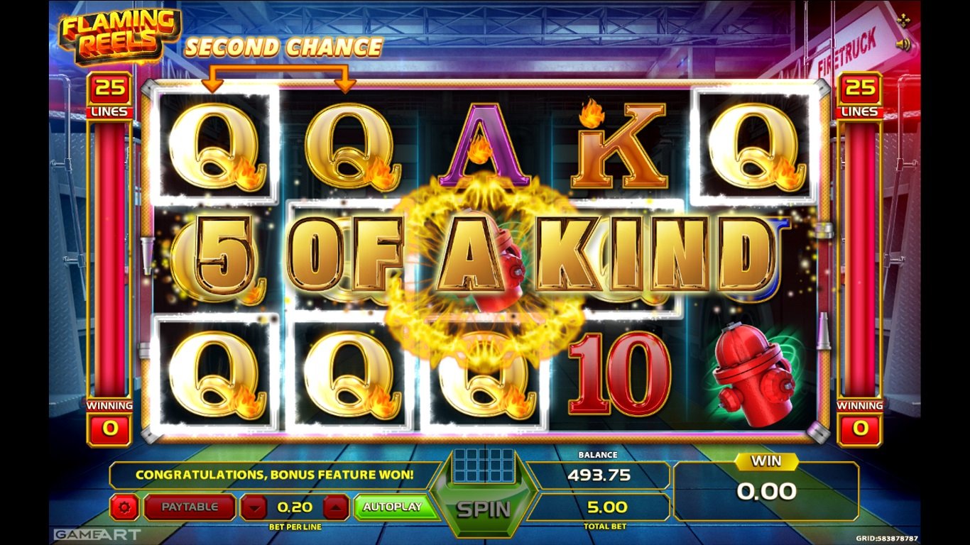 Flaming Reels Slot Slot Image in Demo - pic. 2