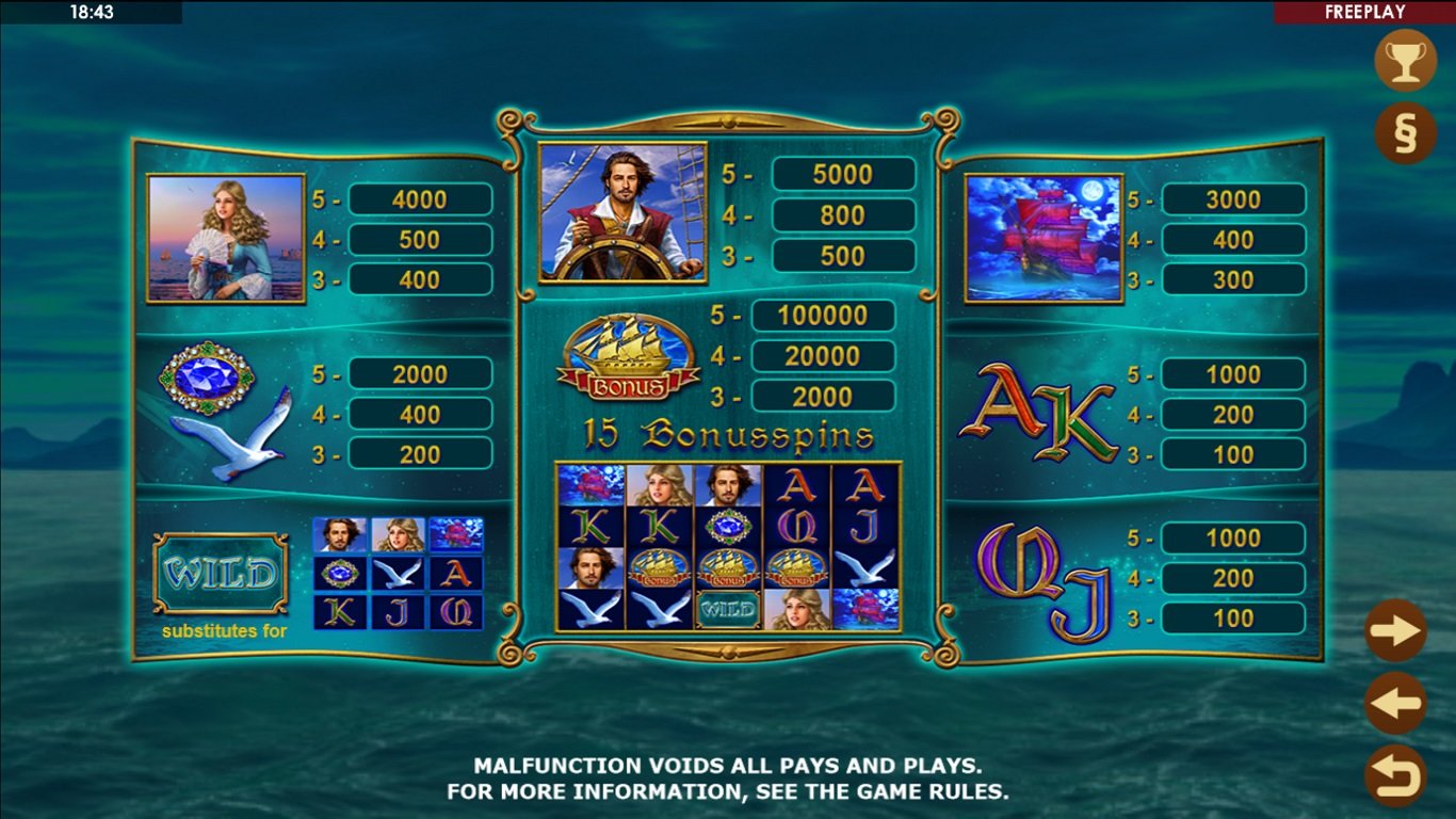 Flying Dutchman Slot Slot Image in Demo - pic. 2