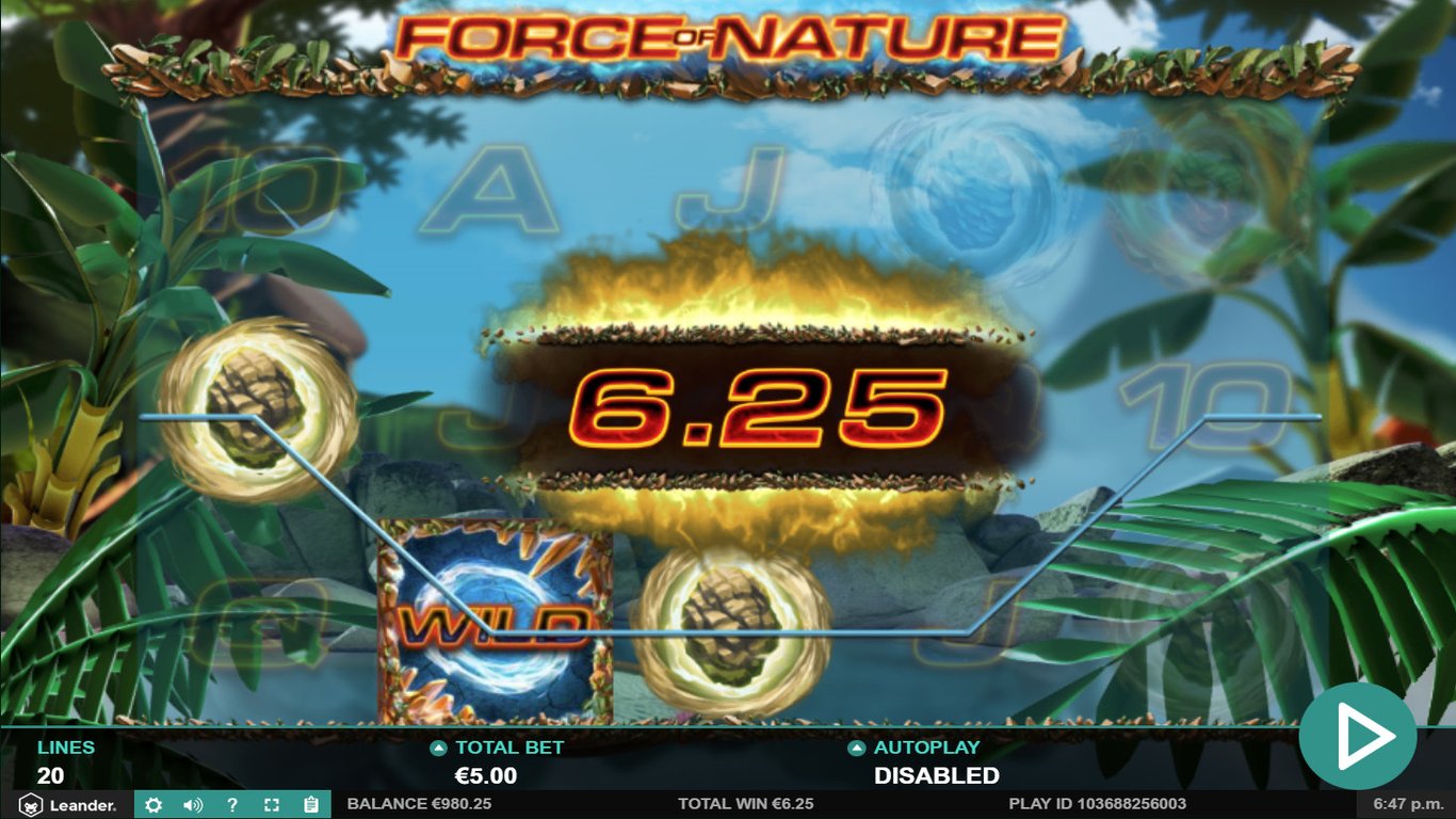 Force of Nature Slot Slot Image in Demo - pic. 2