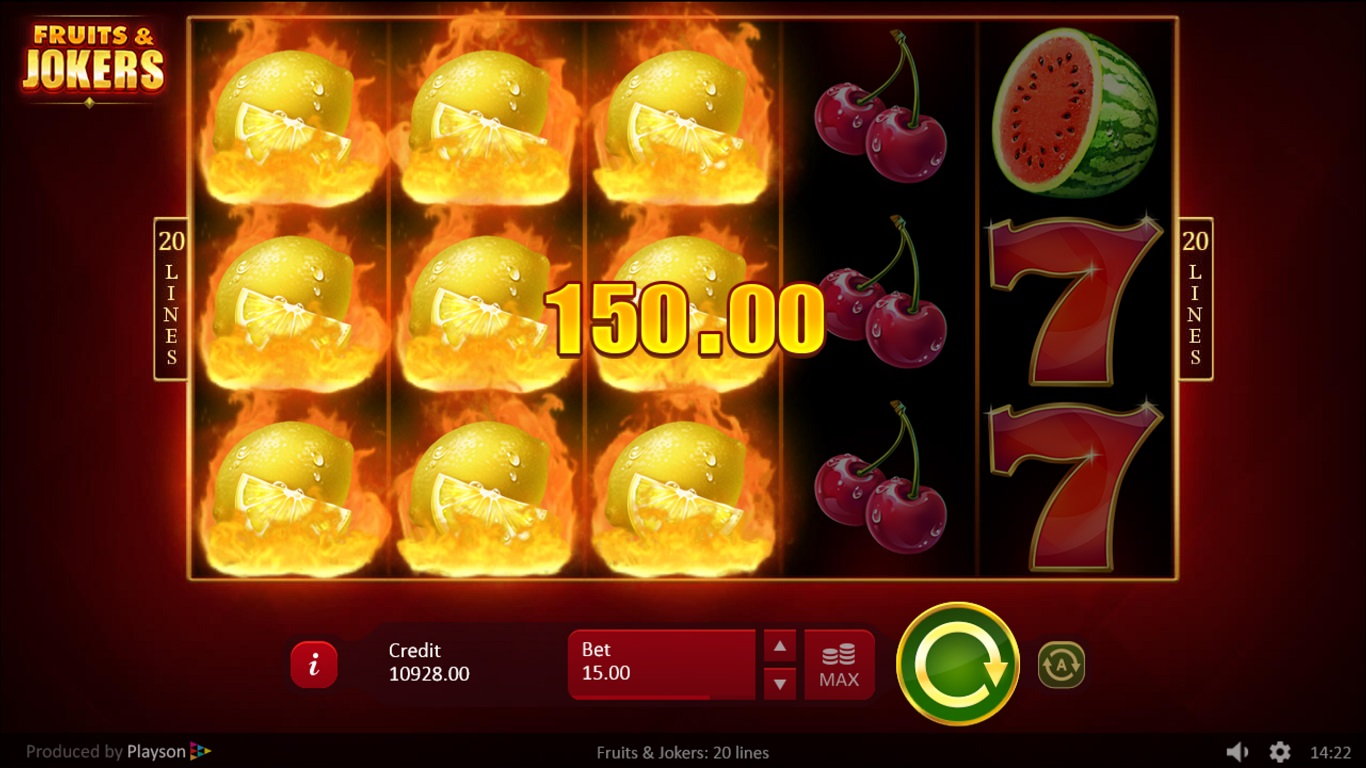 Fruits & Jokers Slot Slot Image in Demo - pic. 2