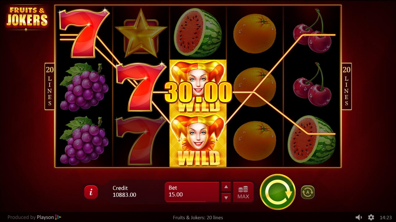 Fruits & Jokers Slot Slot Image in Demo - pic. 3