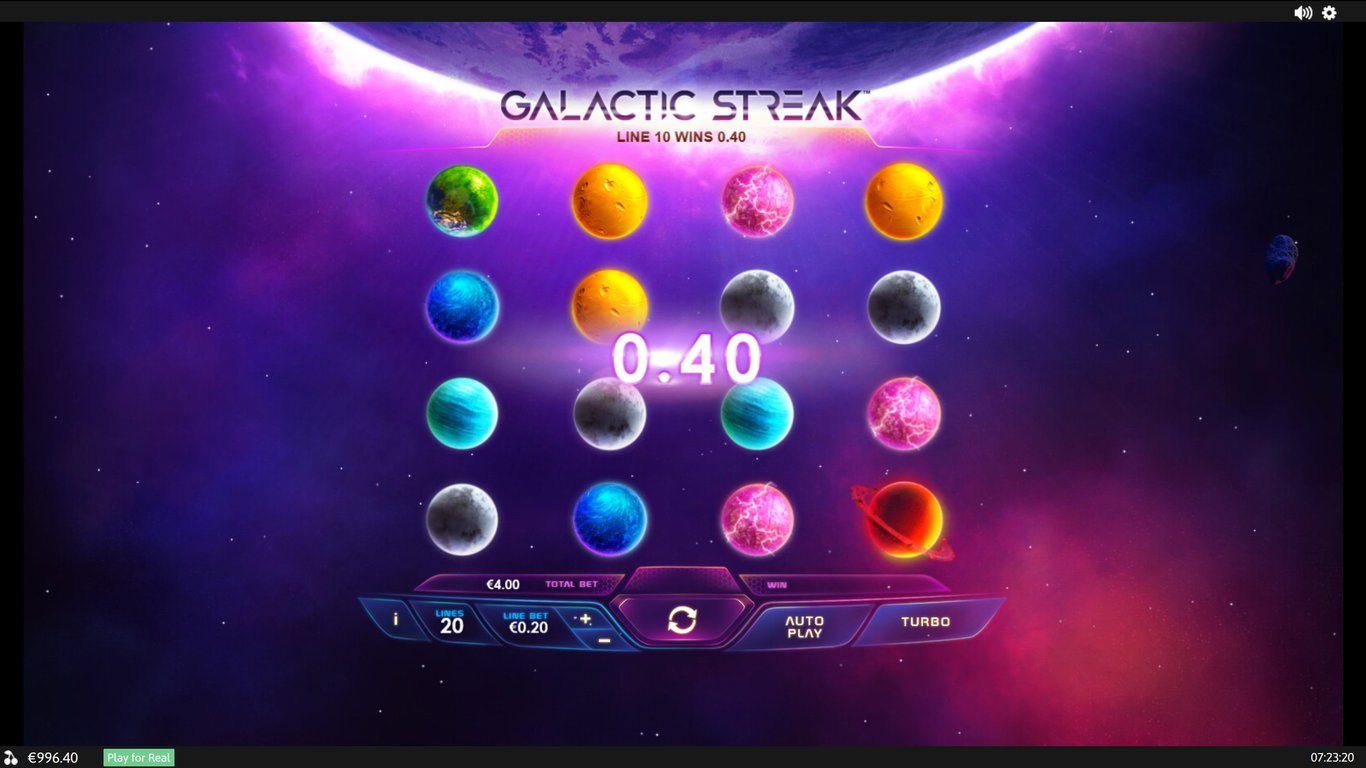Galactic Streak Slot Slot Image in Demo - pic. 2