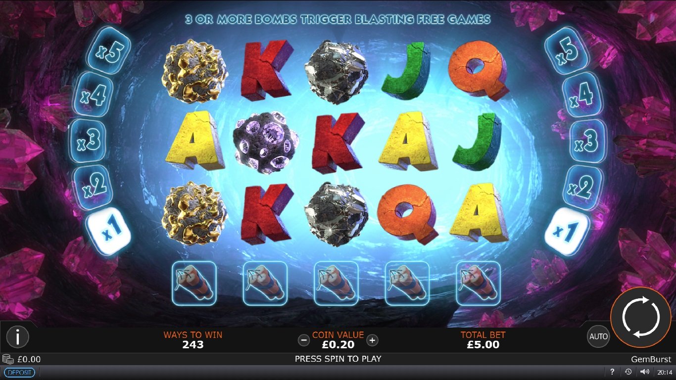 Gem Burst Slot Slot Image in Demo - pic. 2