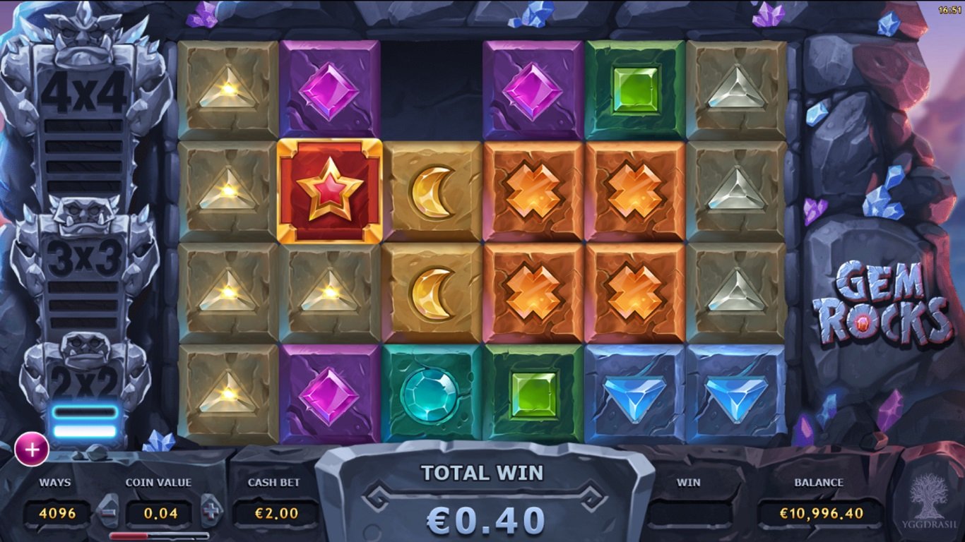 Gem Rocks Slot Demo Image