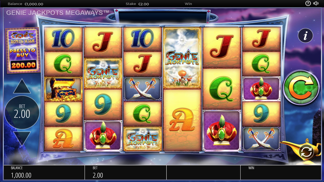 Genie Jackpots Megaways Slot Slot Image in Demo - pic. 2
