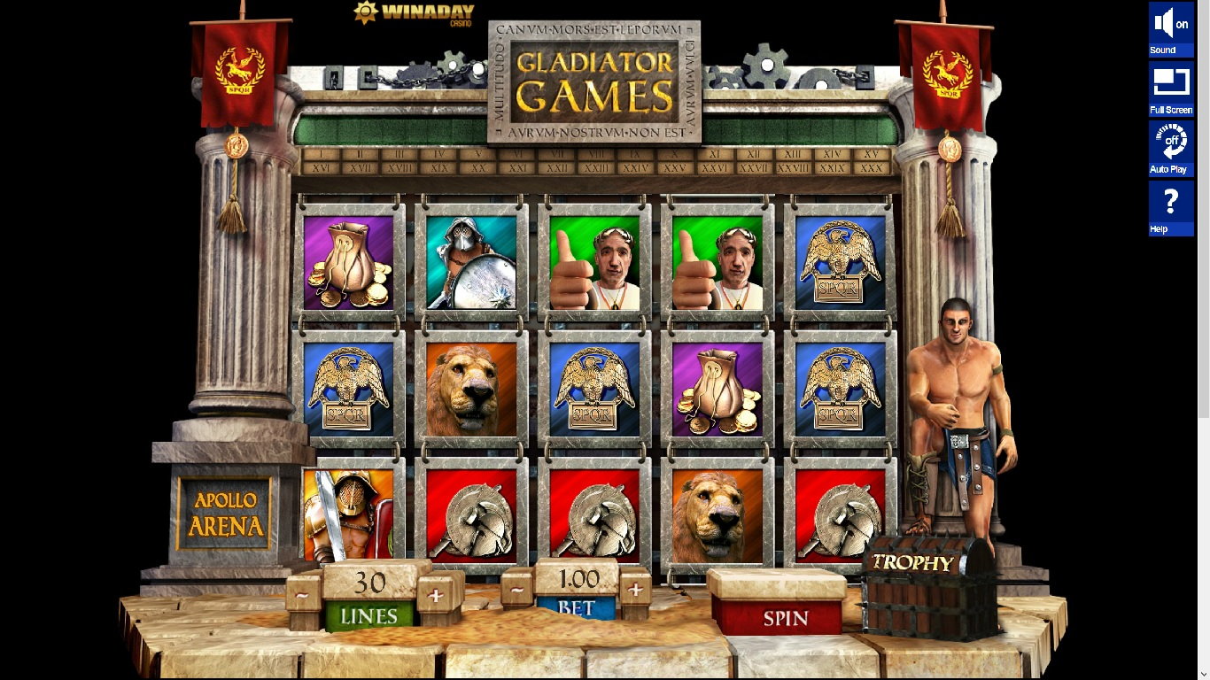 Gladiator Games Slot Demo Image