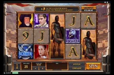 Gladiator Road to Rome Slot Logo