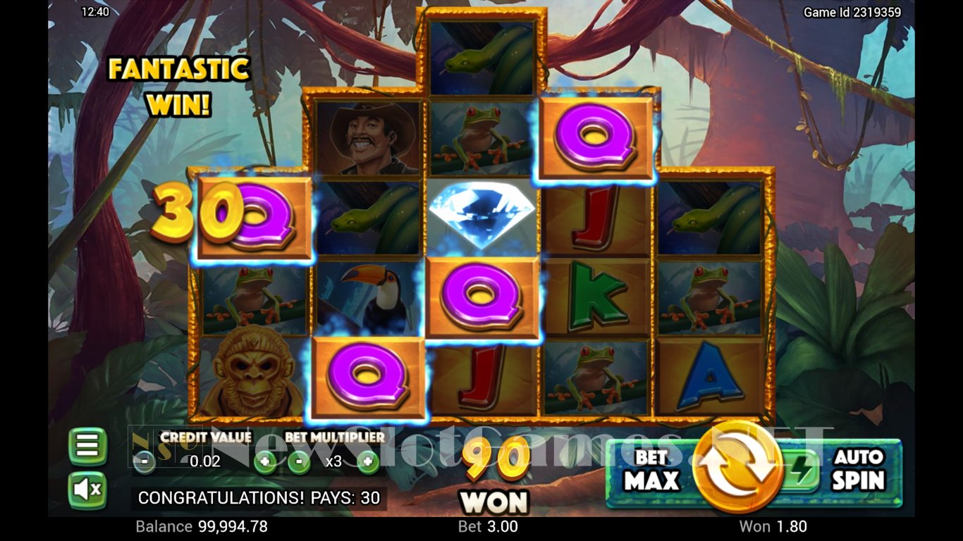 Golden Amazon Slot Demo Image