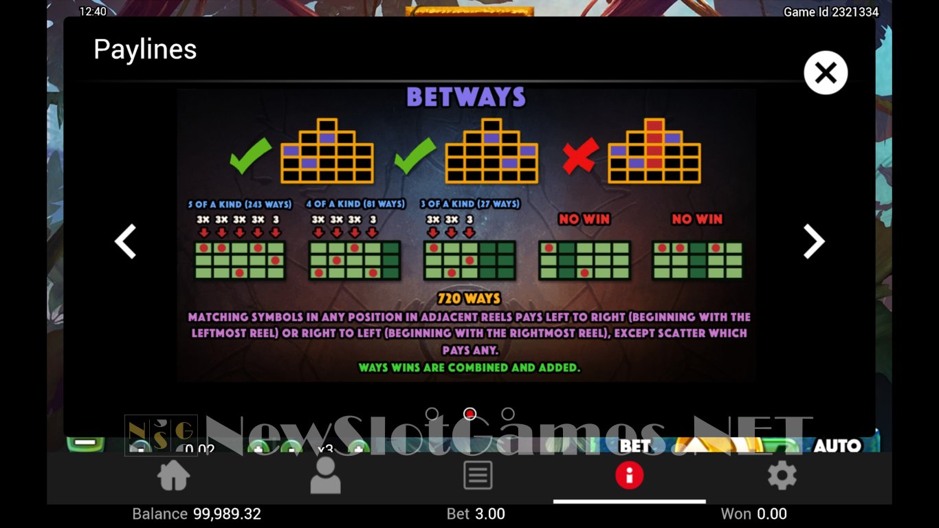 Golden Amazon Slot Slot Image in Demo - pic. 6