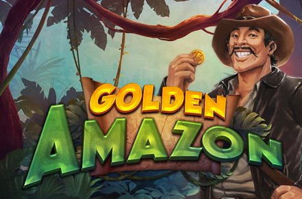 Golden Amazon Slot Logo