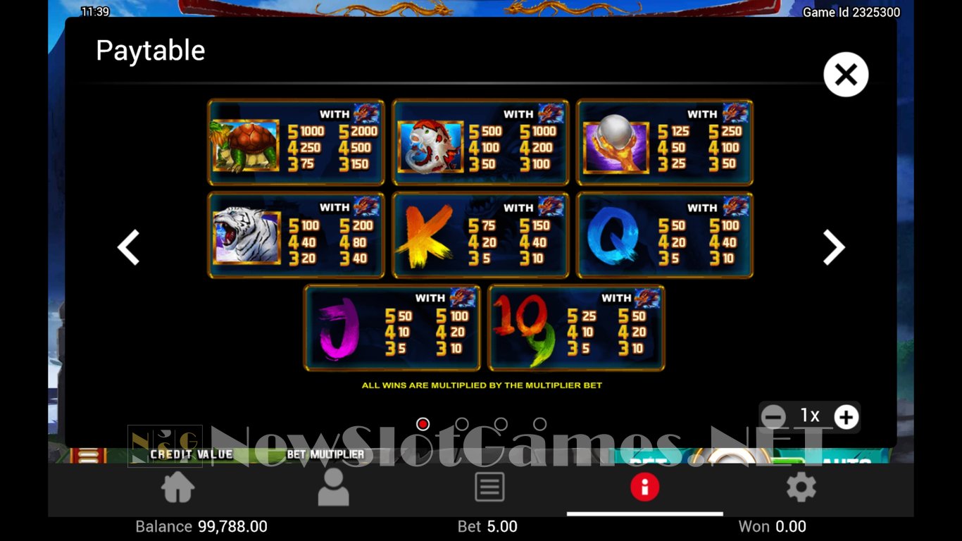 Golden Dragon Slot Slot Image in Demo - pic. 3
