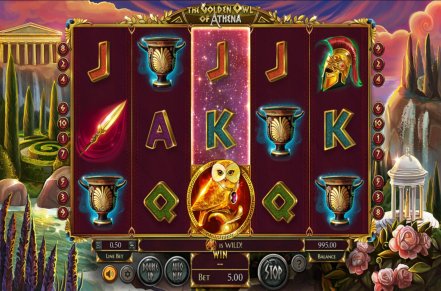 The Golden Owl of Athena Slot Icon