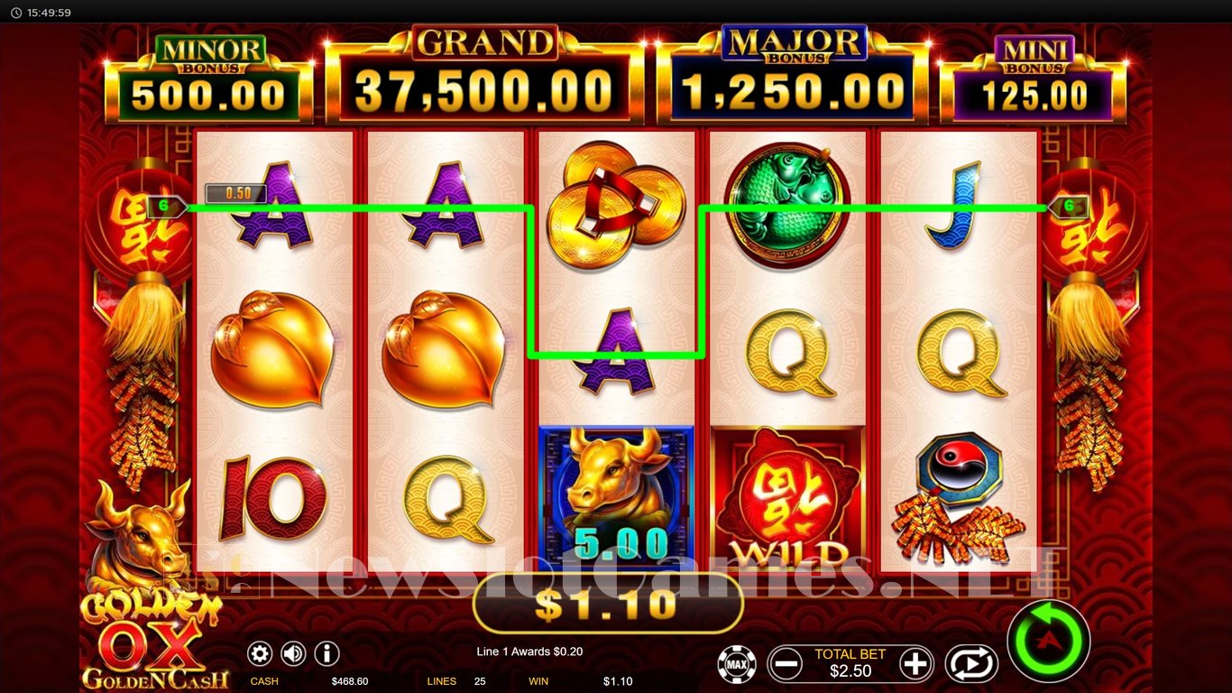 Golden Ox Slot Slot Image in Demo - pic. 2