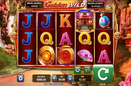 Golden Wild Slot Logo