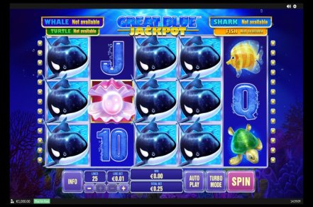 Great Blue Jackpot Slot Logo
