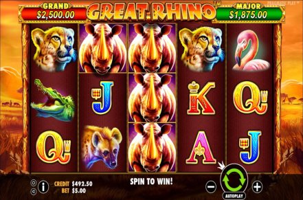 Great Rhino Slot Icon