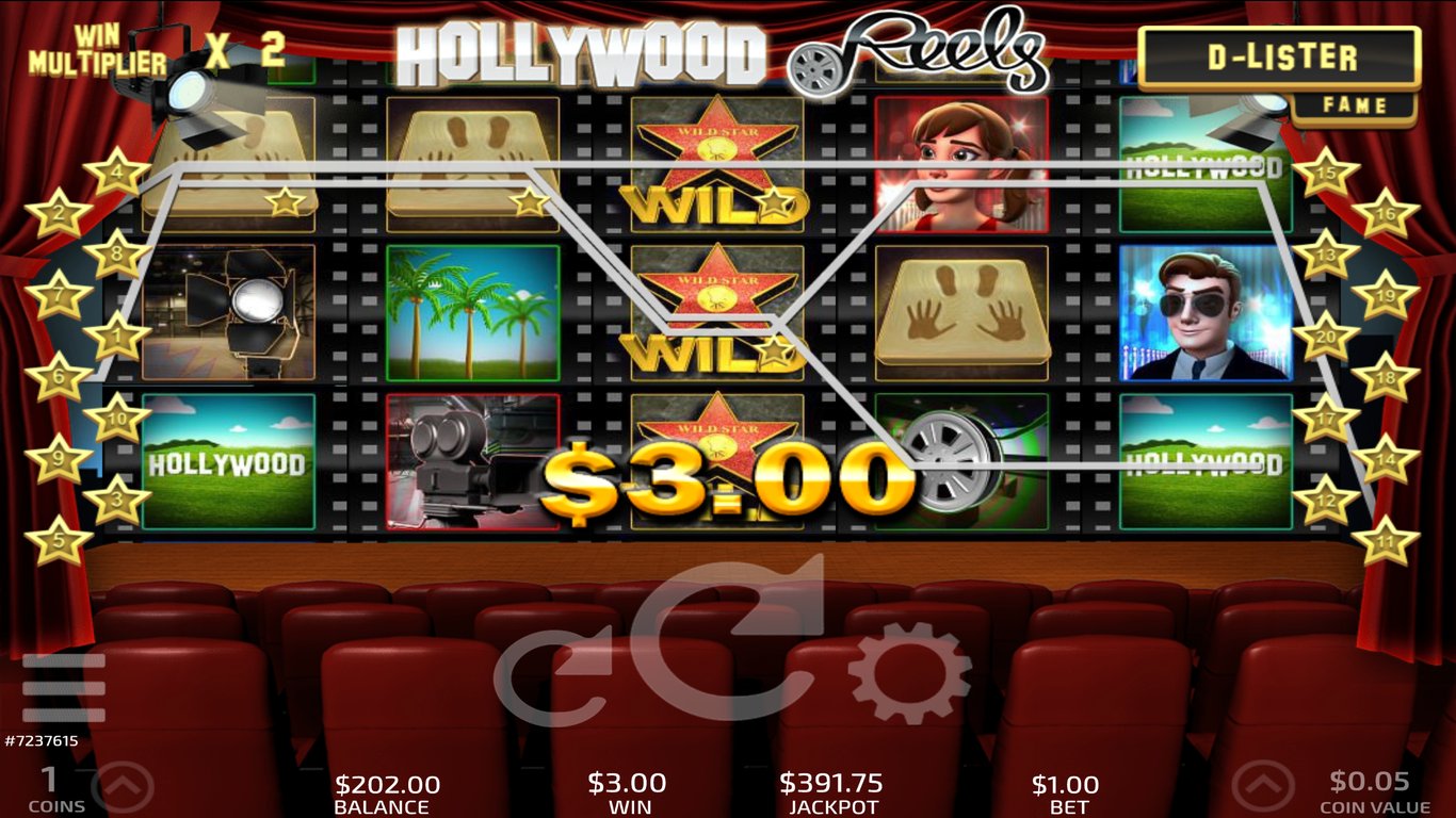 Hollywood Reels Slot Slot Image in Demo - pic. 2