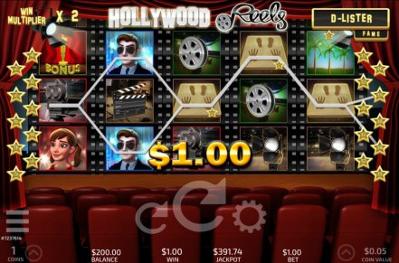 Hollywood Reels Slot Logo