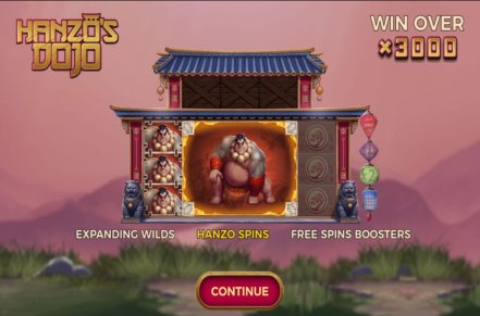 Honzos Dojo Slot Logo