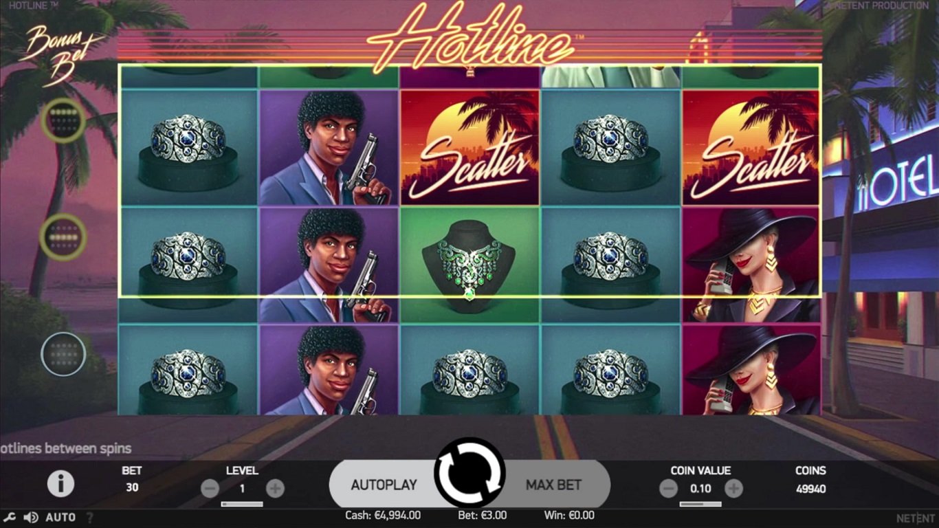 Hotline Slot Demo Image
