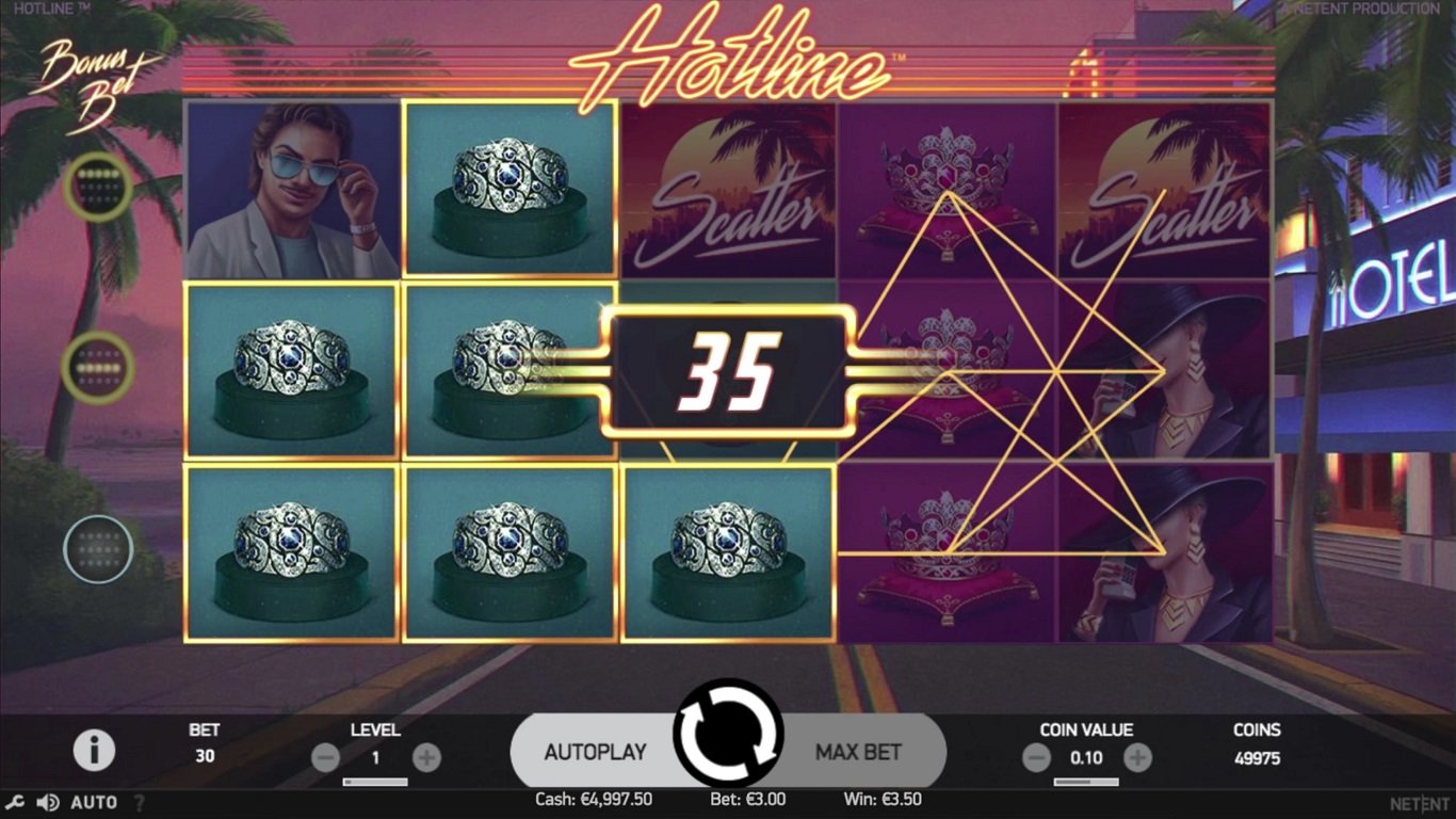 Hotline Slot Slot Image in Demo - pic. 2