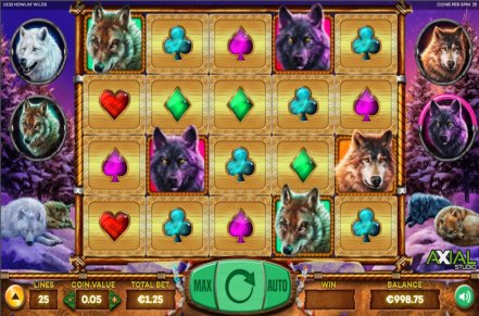 Howlin Wilds Slot Logo