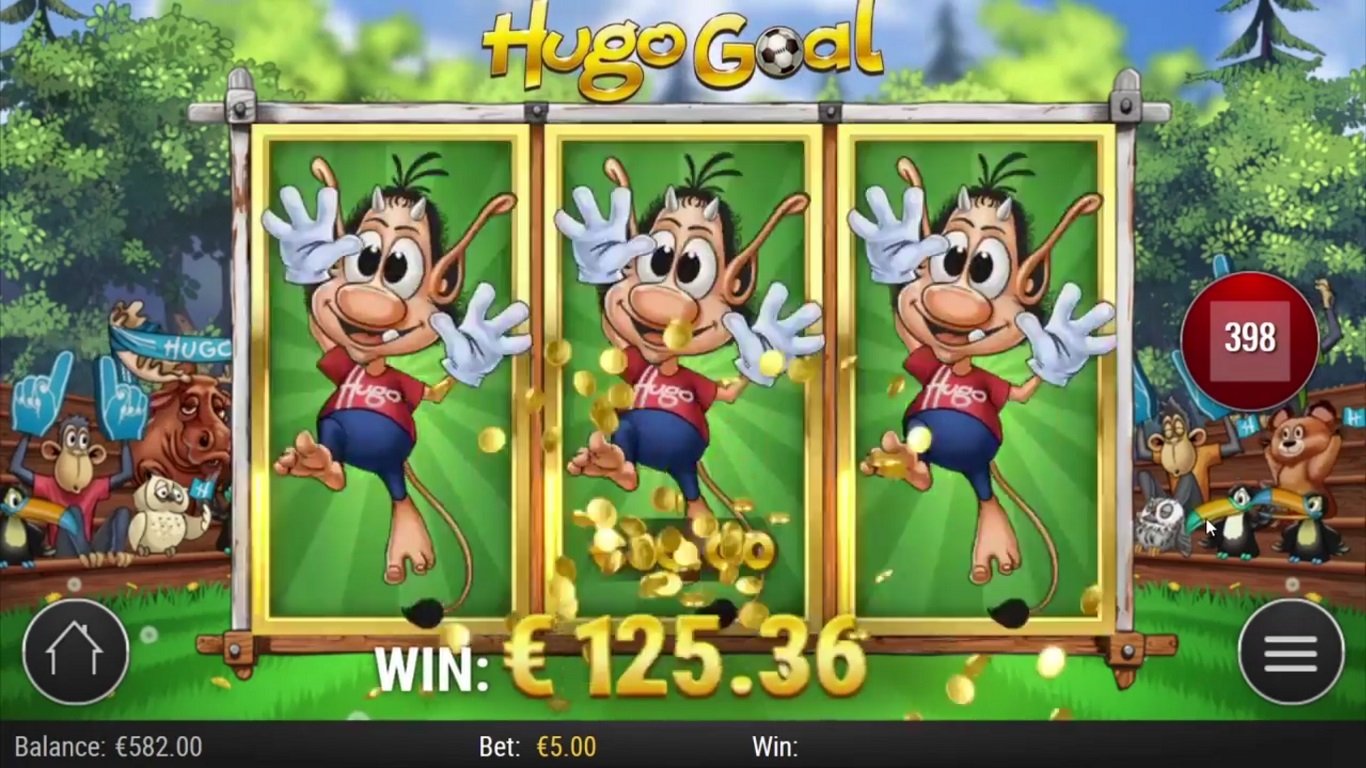 Hugo Goal Slot Slot Image in Demo - pic. 2