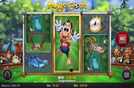 Hugo Goal Slot Icon