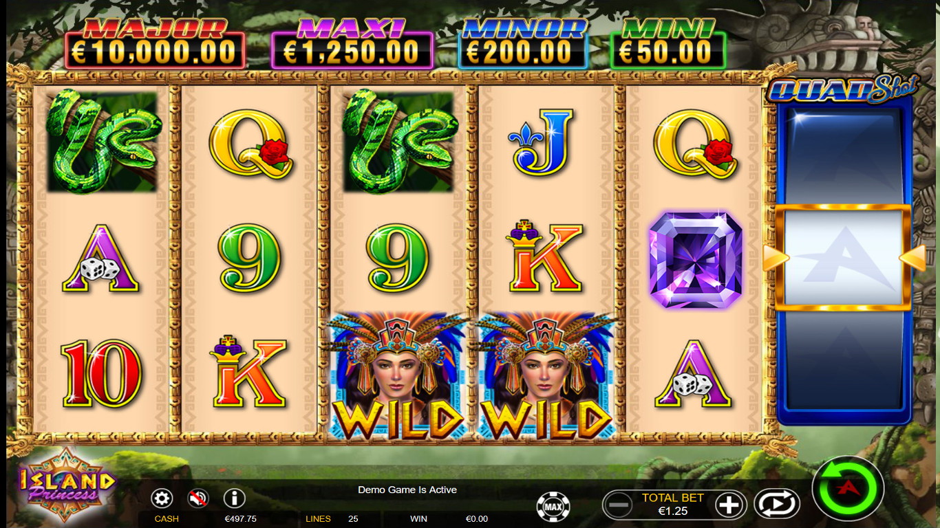 Island Princess Slot Demo Image