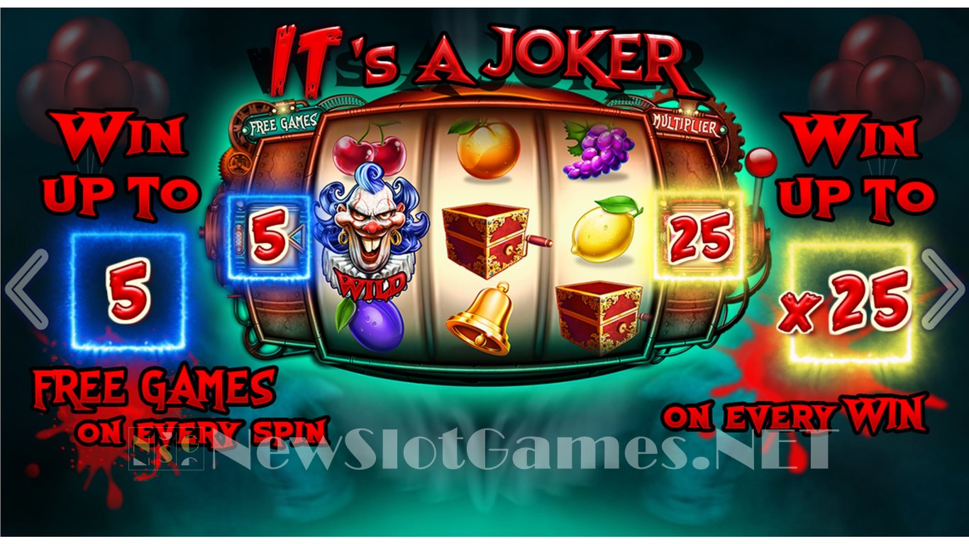 Its a Joker Slot Demo Image