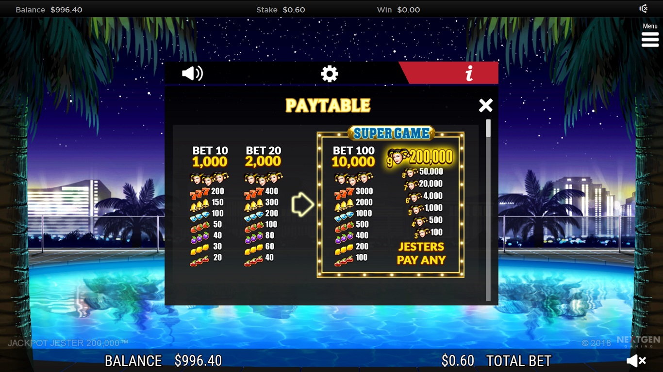 Jackpot Jester 200 000 Slot Slot Image in Demo - pic. 2