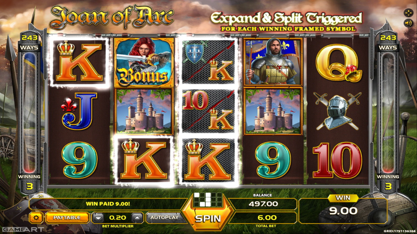 Joan of Arc Slot Slot Image in Demo - pic. 2
