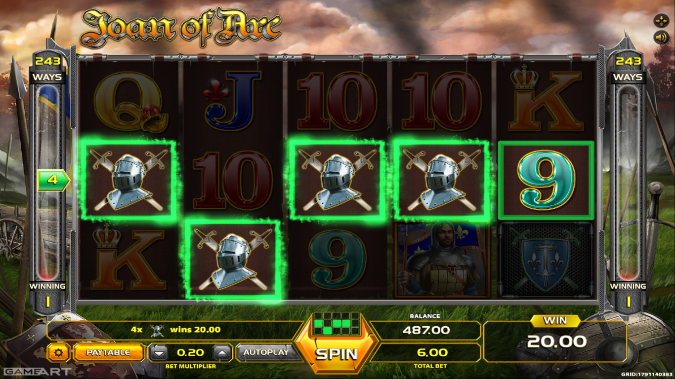Joan of Arc Slot Slot Image in Demo - pic. 3