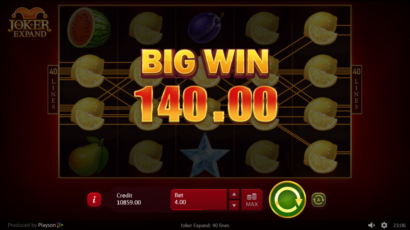 Joker Expand: 40 Lines Slot Slot Image in Demo - pic. 3