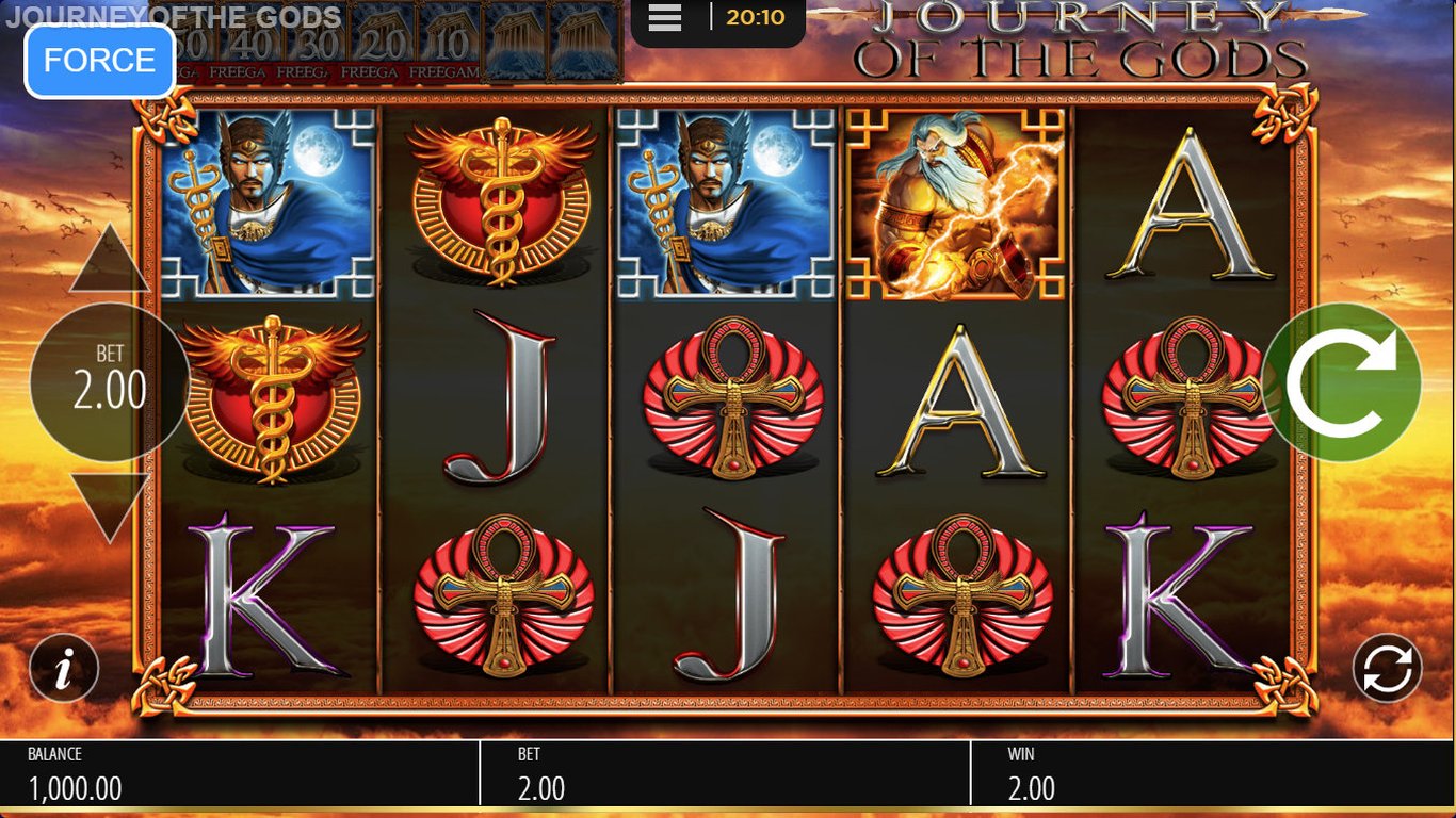 Journey of the Gods Slot Demo Image