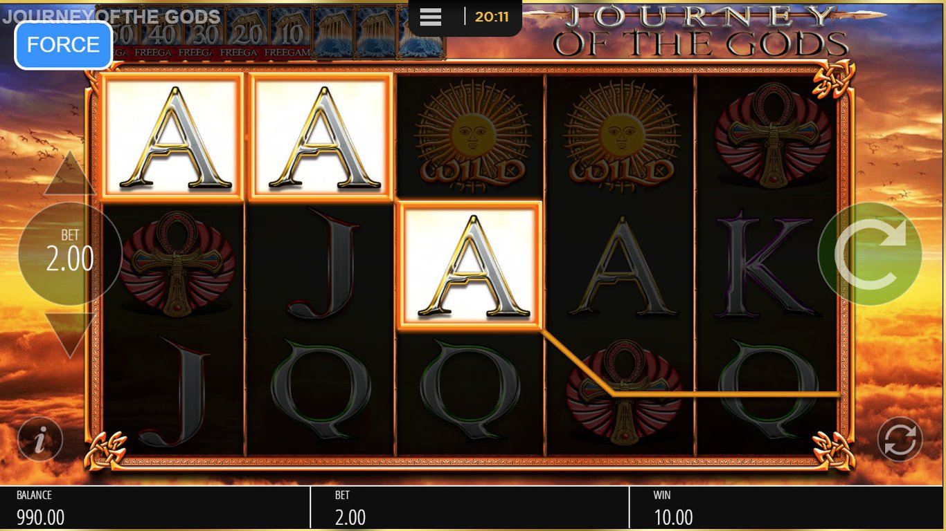 Journey of the Gods Slot Slot Image in Demo - pic. 2