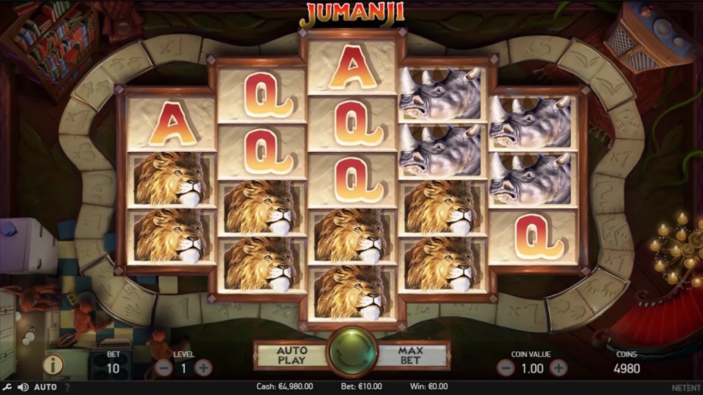 Jumanji Slot Demo Image