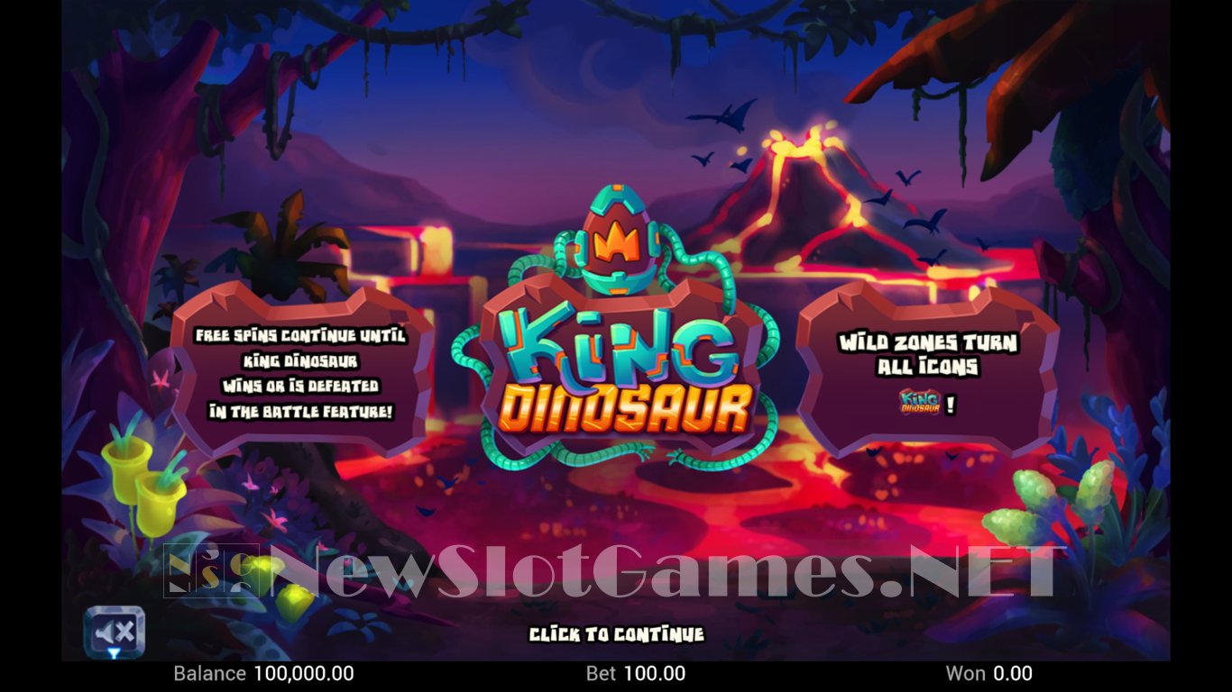King Dinosaur Slot Demo Image