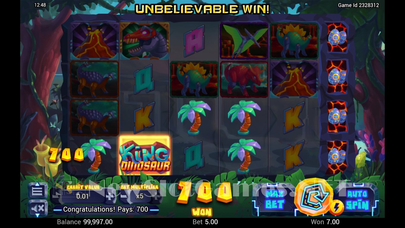 King Dinosaur Slot Slot Image in Demo - pic. 2