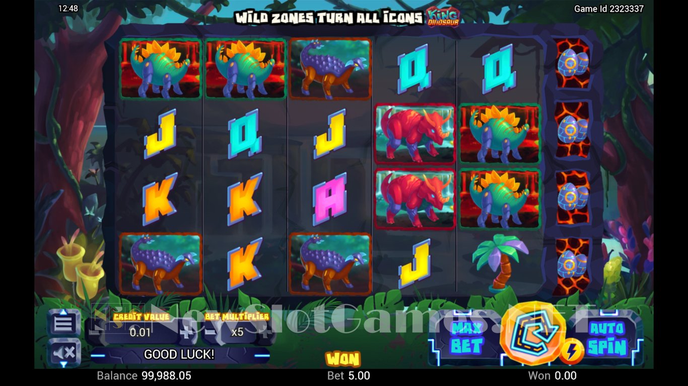 King Dinosaur Slot Slot Image in Demo - pic. 3