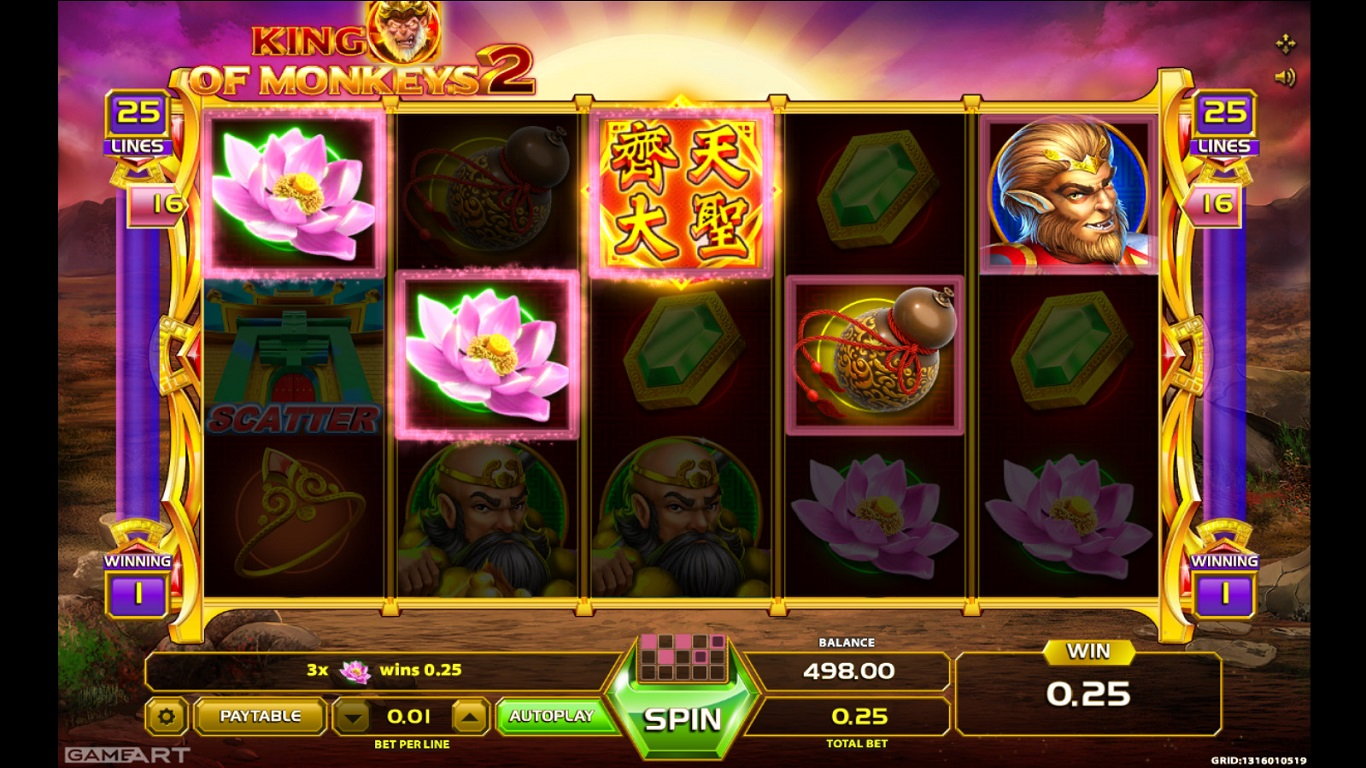 King Of Monkeys 2 Slot Slot Image in Demo - pic. 2