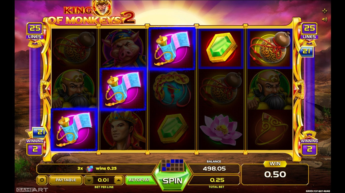 King Of Monkeys 2 Slot Slot Image in Demo - pic. 3