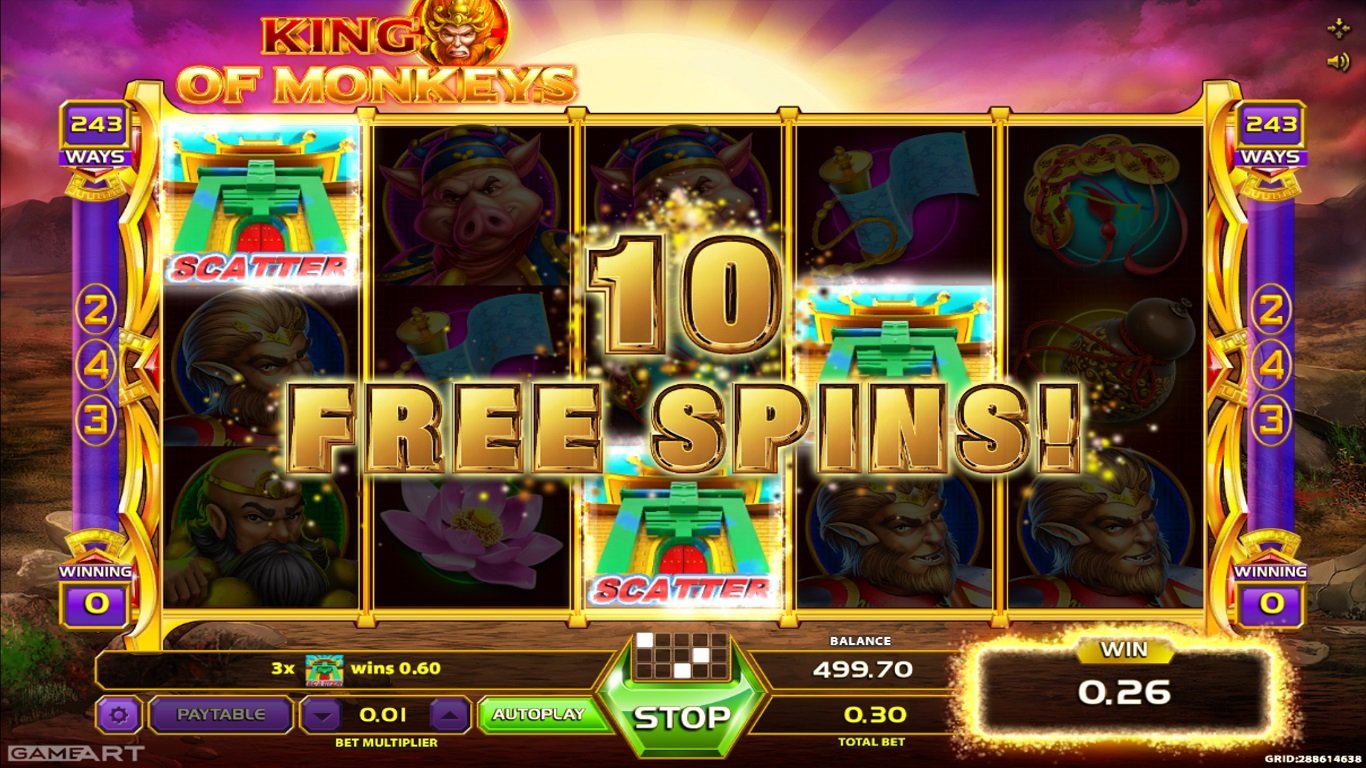 King Of Monkeys Slot Slot Image in Demo - pic. 3