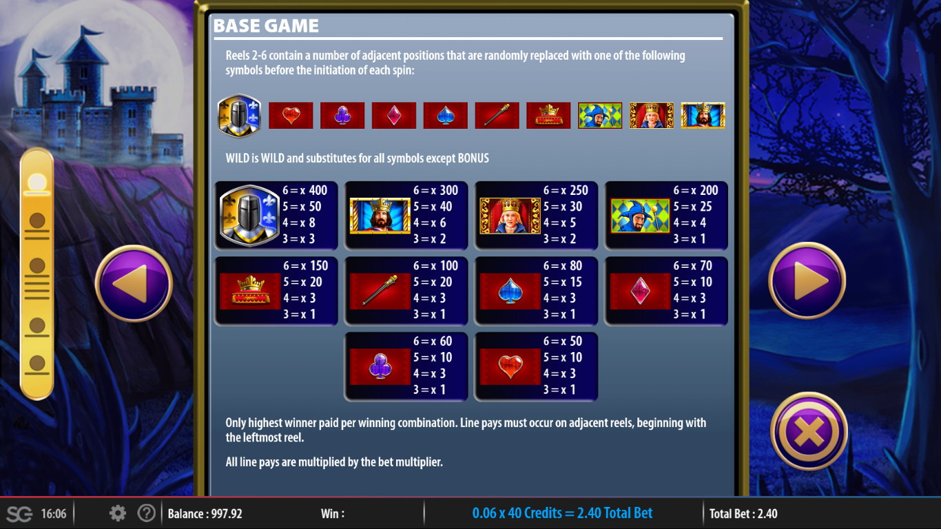 Knights Keep Slot Slot Image in Demo - pic. 3