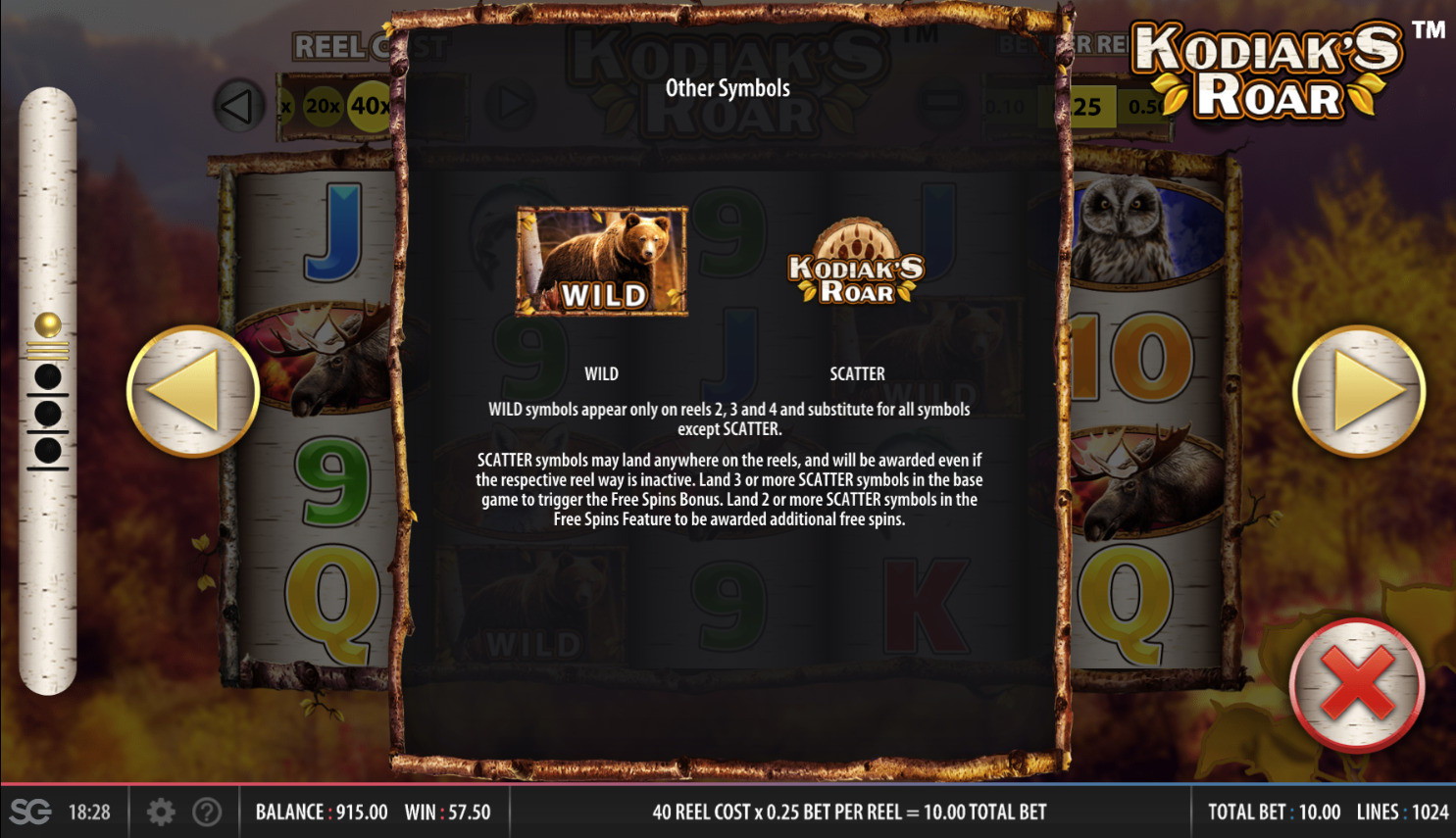 Kodiaks Roar Slot Slot Image in Demo - pic. 2